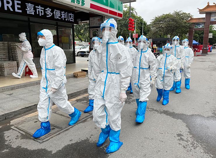 集团党员助力广州疫情封控区，筑牢抗疫“长城”